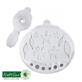 Silicone Mould & Veiner - Blossoms